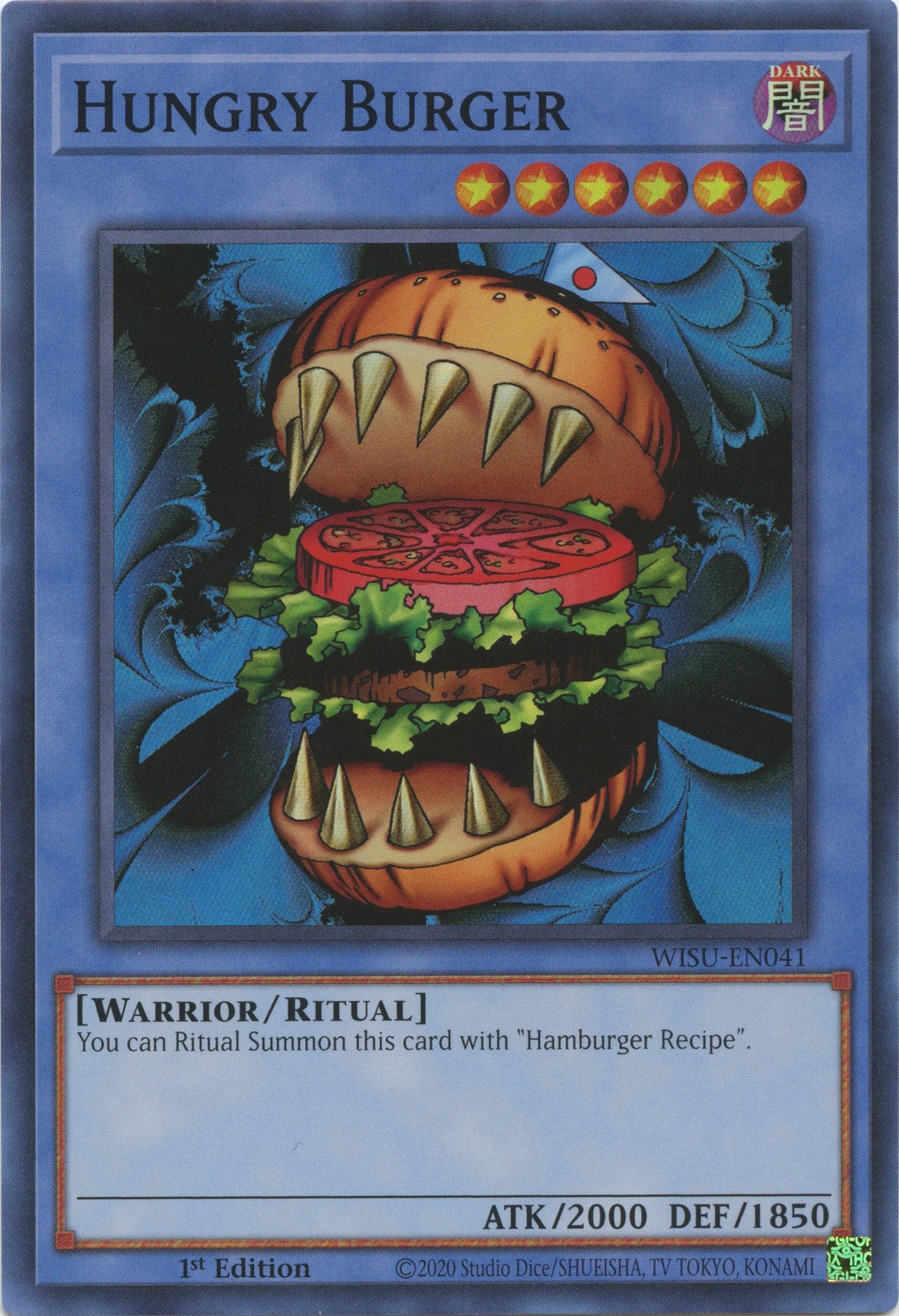 Hungry Burger [WISU-EN041] Super Rare | Card Merchant Takapuna