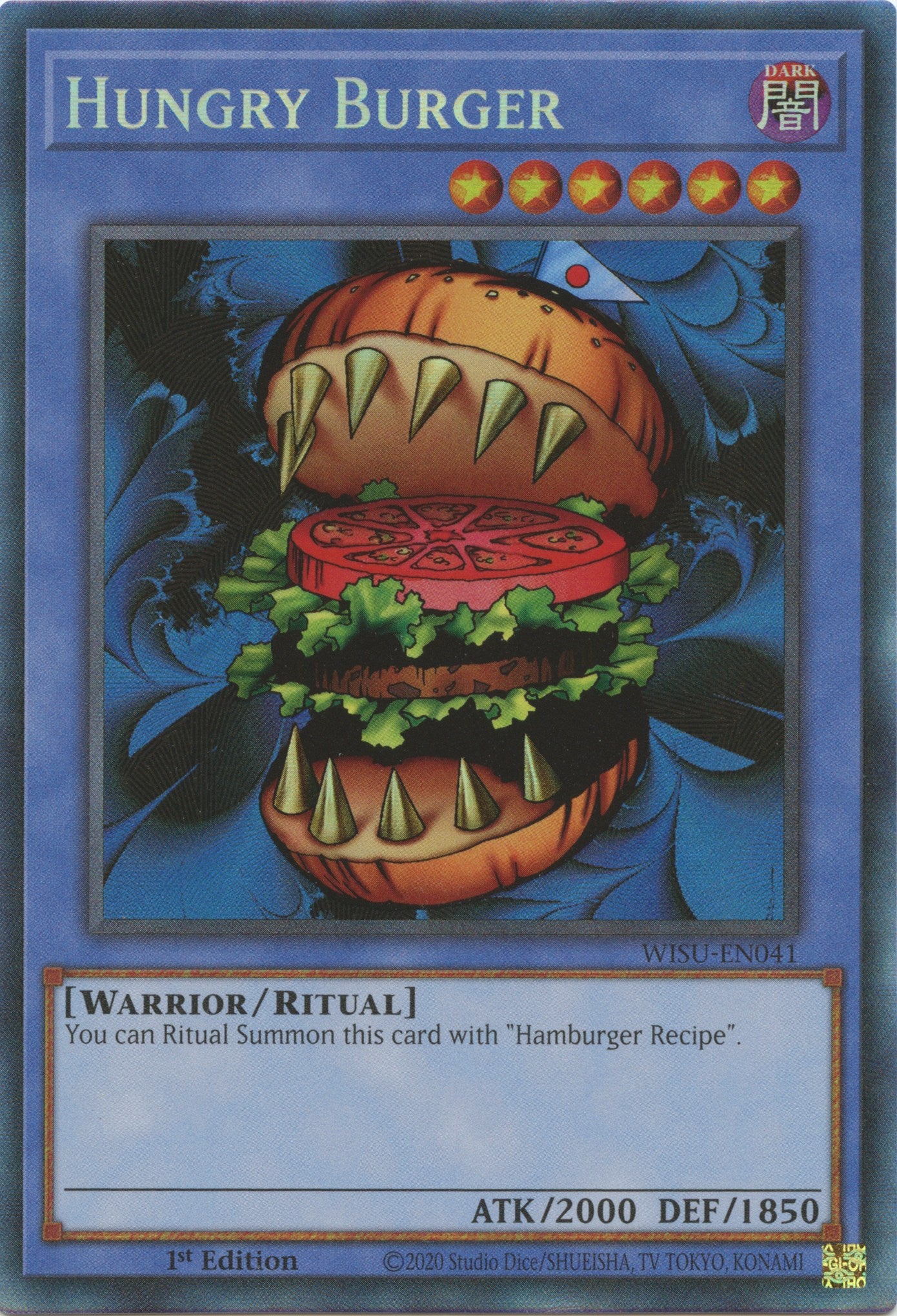 Hungry Burger [WISU-EN041] Collector's Rare | Card Merchant Takapuna