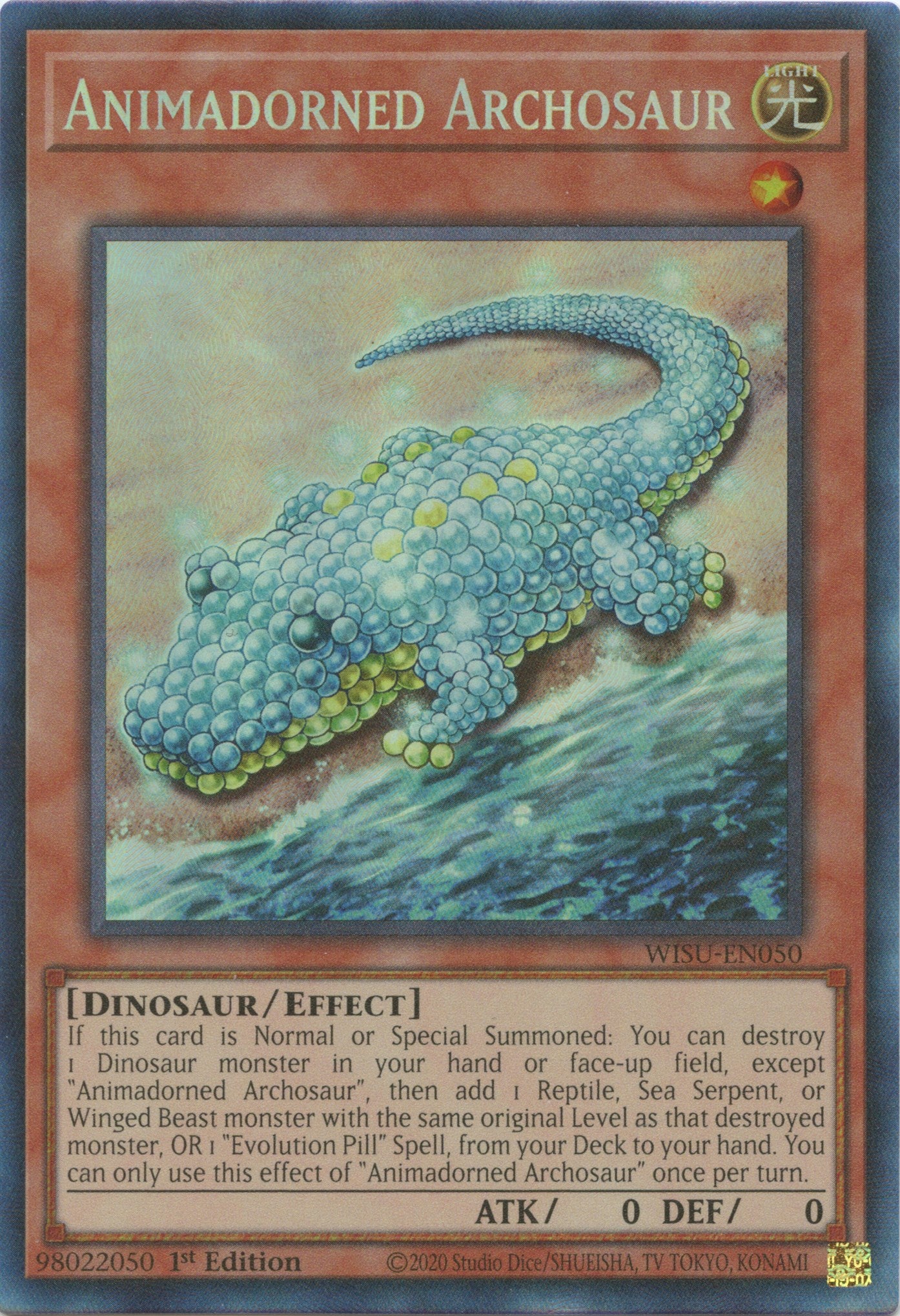 Animadorned Archosaur [WISU-EN050] Collector's Rare | Card Merchant Takapuna