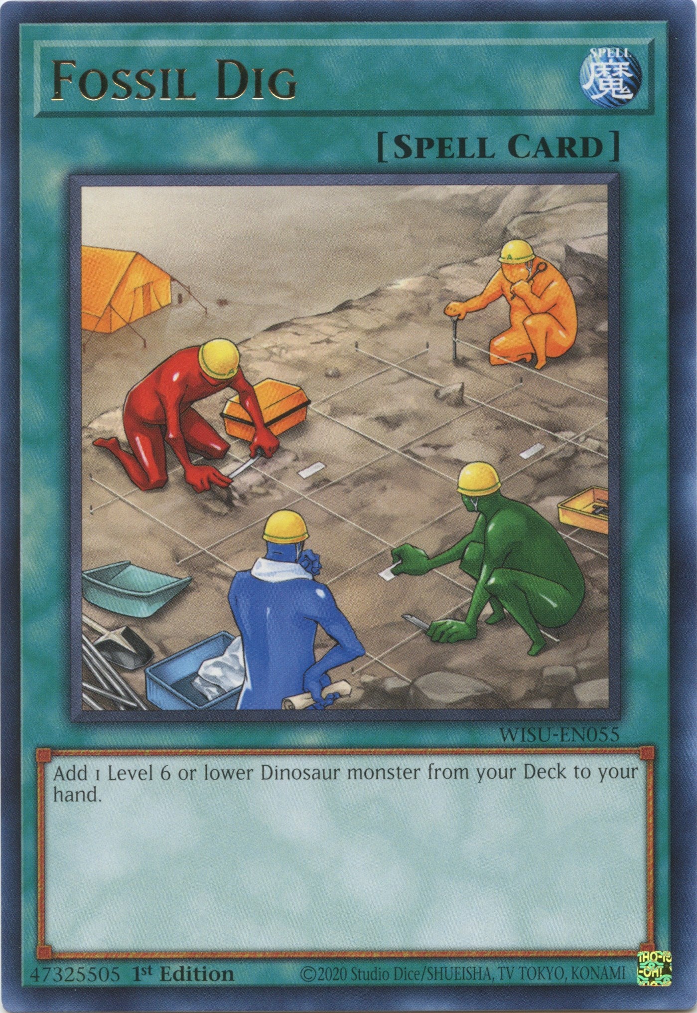 Fossil Dig [WISU-EN055] Rare | Card Merchant Takapuna