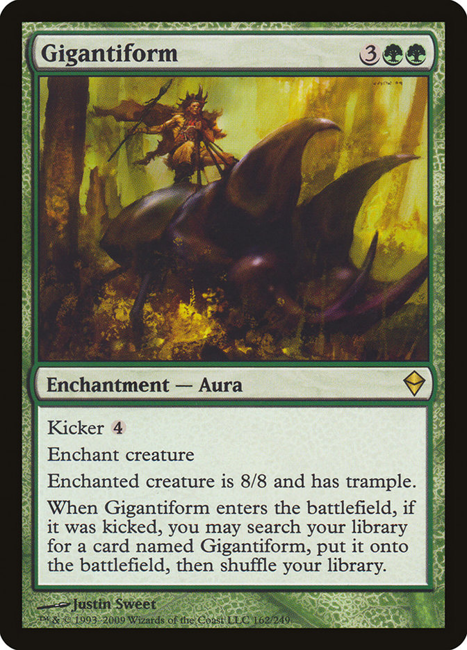 Gigantiform [Zendikar] | Card Merchant Takapuna