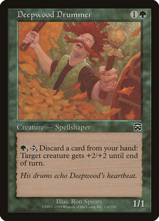 Deepwood Drummer [Mercadian Masques] | Card Merchant Takapuna