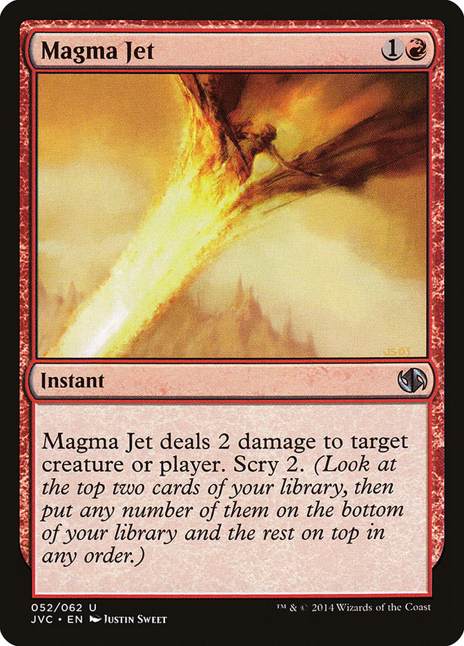 Magma Jet [Duel Decks Anthology] | Card Merchant Takapuna