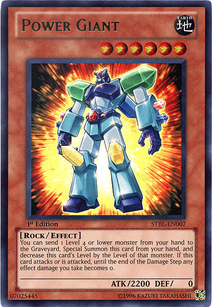 Power Giant [STBL-EN007] Ultra Rare | Card Merchant Takapuna