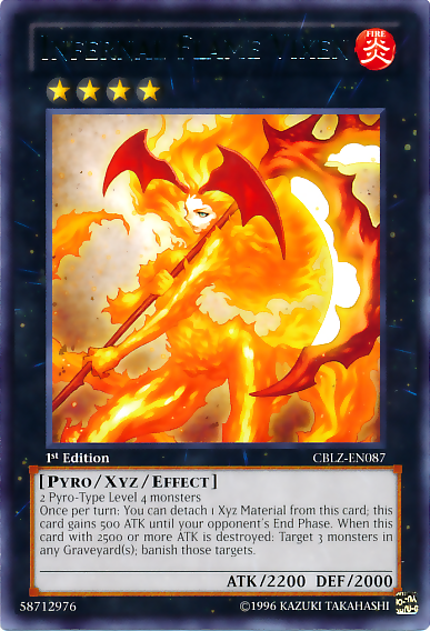 Infernal Flame Vixen [CBLZ-EN087] Rare | Card Merchant Takapuna