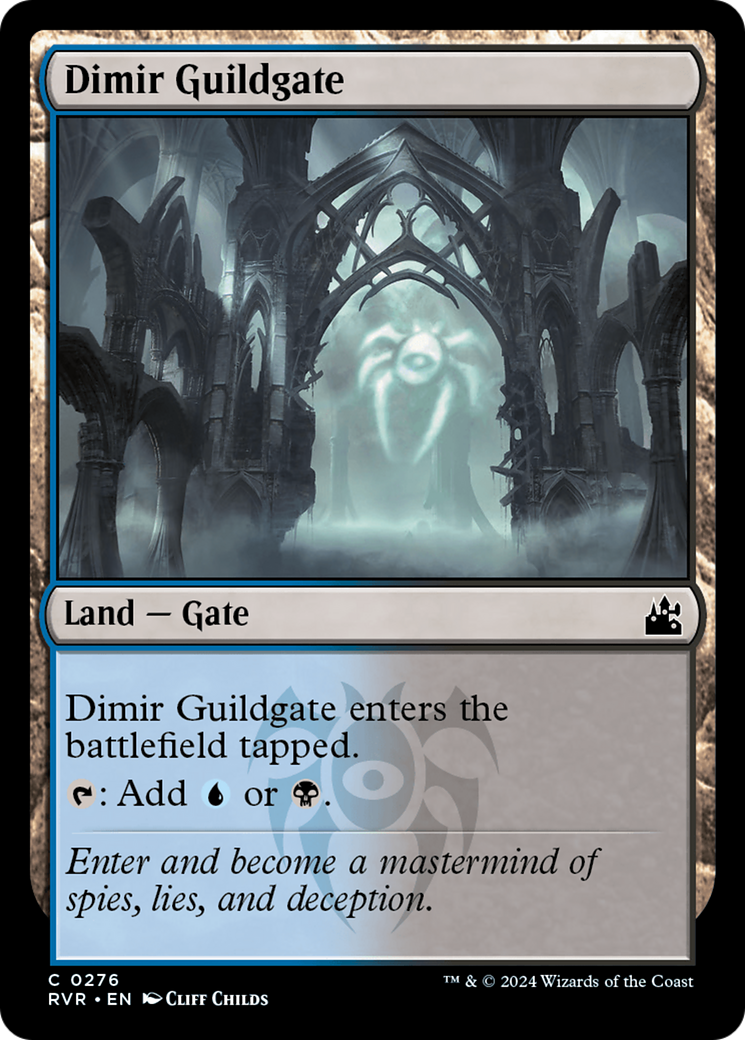 Dimir Guildgate [Ravnica Remastered] | Card Merchant Takapuna