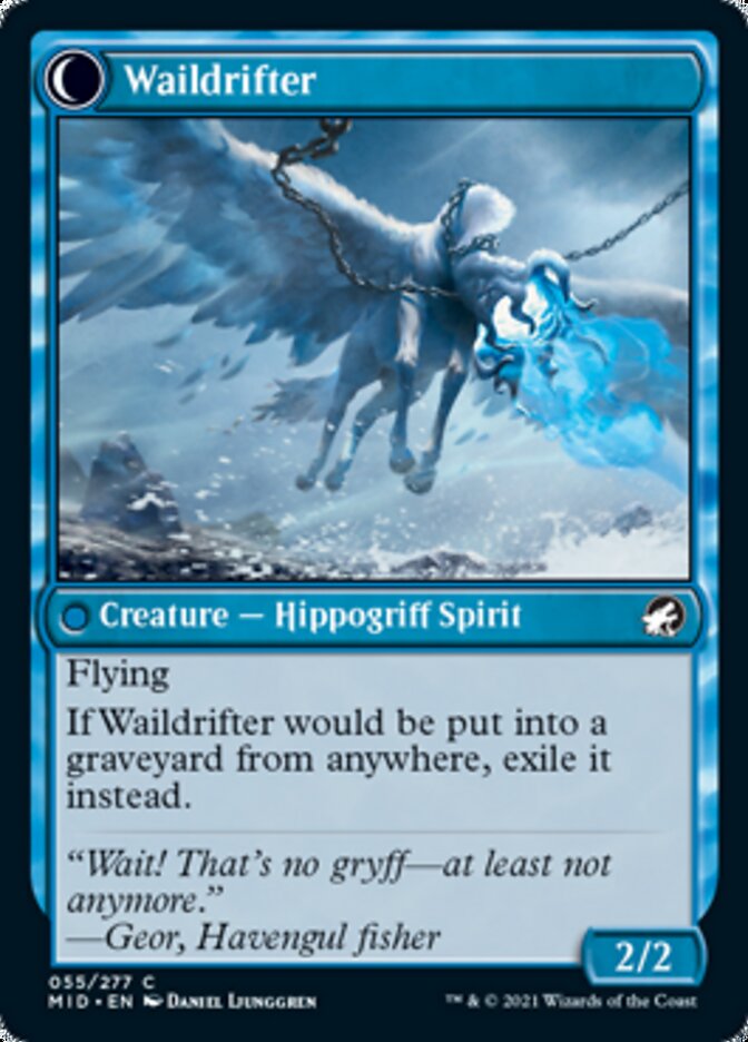 Galedrifter // Waildrifter [Innistrad: Midnight Hunt] | Card Merchant Takapuna