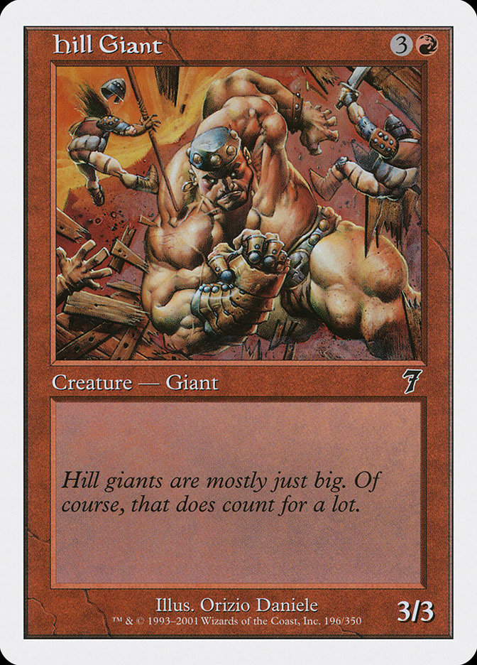 Hill Giant [Seventh Edition] | Card Merchant Takapuna