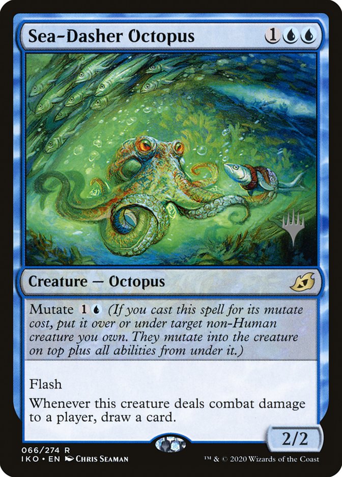 Sea-Dasher Octopus (Promo Pack) [Ikoria: Lair of Behemoths Promos] | Card Merchant Takapuna