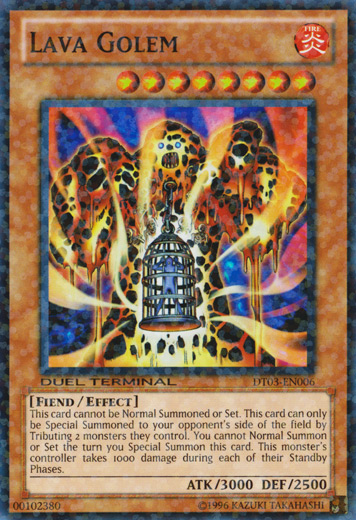 Lava Golem [DT03-EN006] Super Rare | Card Merchant Takapuna