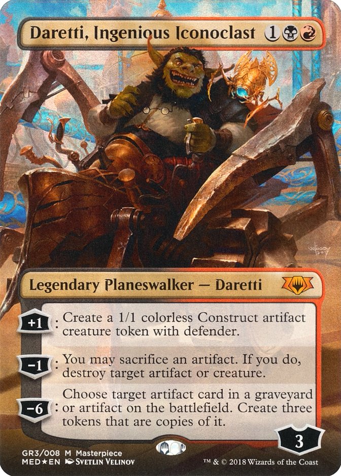 Daretti, Ingenious Iconoclast [Mythic Edition] | Card Merchant Takapuna