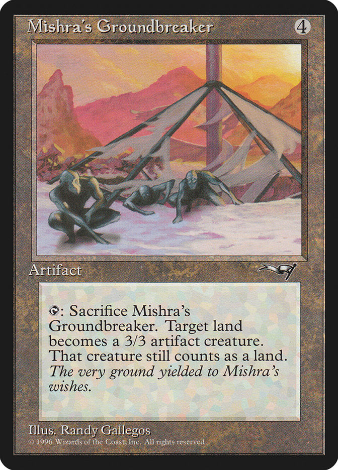 Mishra's Groundbreaker [Alliances] | Card Merchant Takapuna