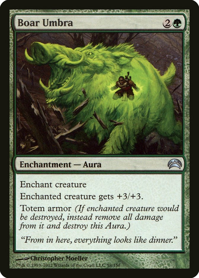 Boar Umbra [Planechase 2012] | Card Merchant Takapuna