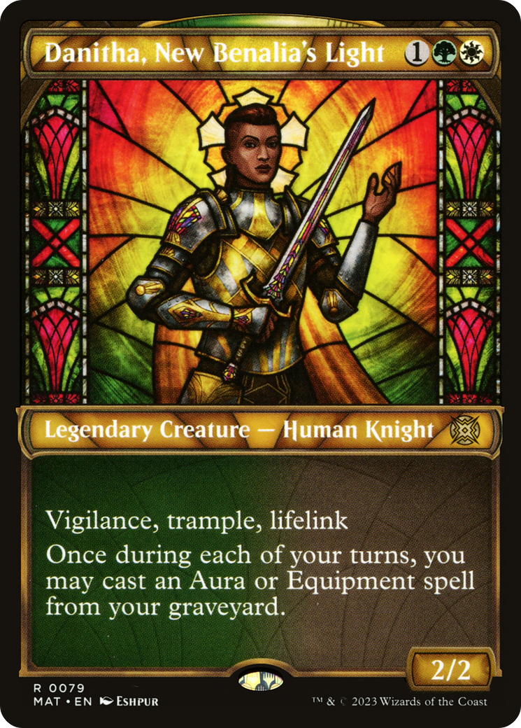 Danitha, New Benalia's Light (Showcase) [March of the Machine: The Aftermath] | Card Merchant Takapuna