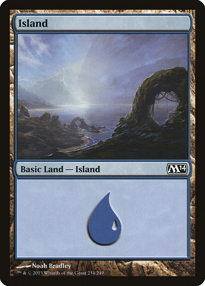 Island (234) [Magic 2014] | Card Merchant Takapuna