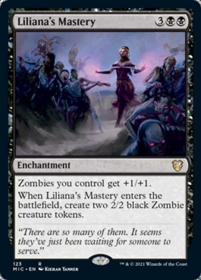 Liliana's Mastery [Innistrad: Midnight Hunt Commander] | Card Merchant Takapuna