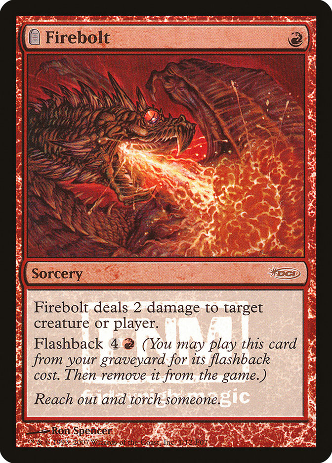 Firebolt [Friday Night Magic 2007] | Card Merchant Takapuna