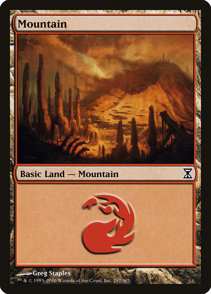 Mountain (297) [Time Spiral] | Card Merchant Takapuna