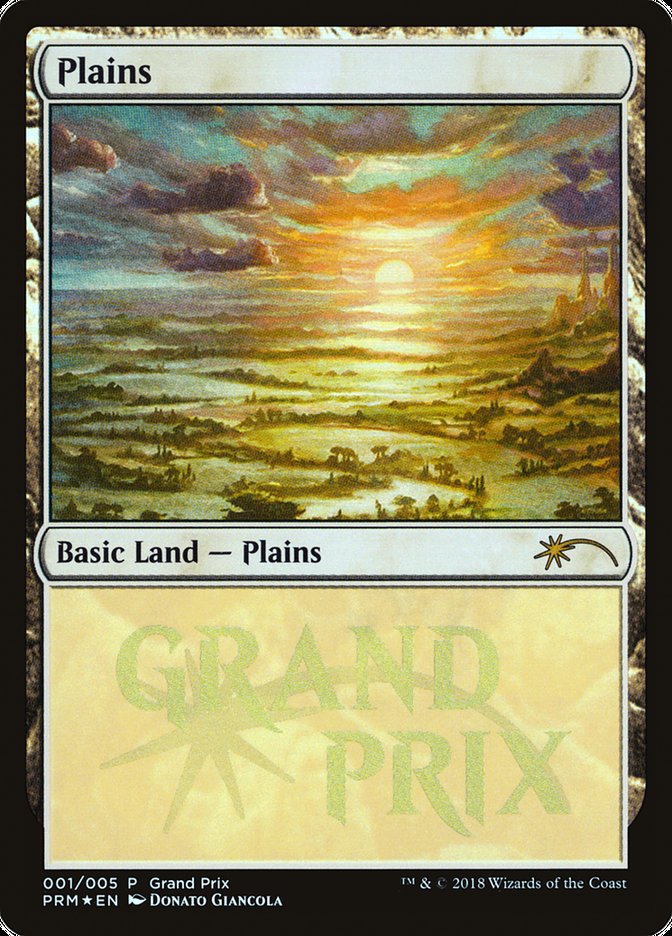 Plains (2018) [Grand Prix Promos] | Card Merchant Takapuna