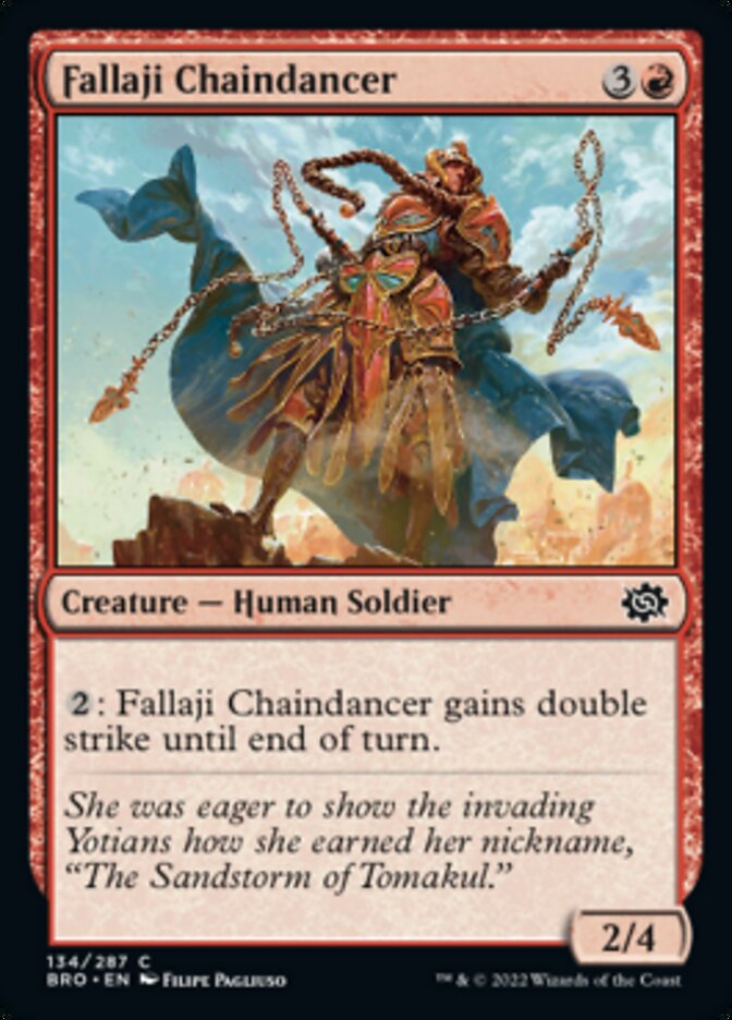 Fallaji Chaindancer [The Brothers' War] | Card Merchant Takapuna