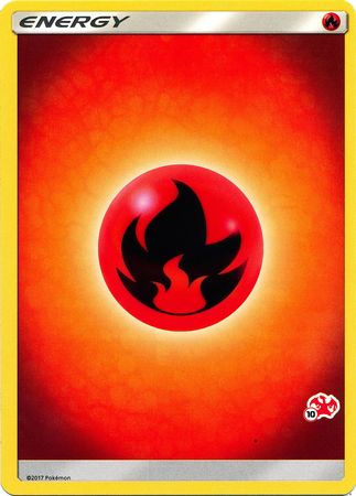 Fire Energy (Charizard Stamp #10) [Battle Academy 2020] | Card Merchant Takapuna