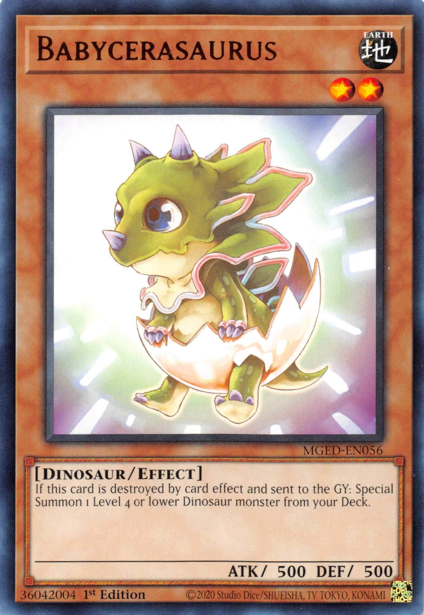 Babycerasaurus [MGED-EN056] Rare | Card Merchant Takapuna