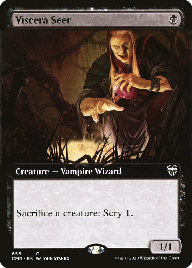 Viscera Seer (Extended Art) [Commander Legends] | Card Merchant Takapuna