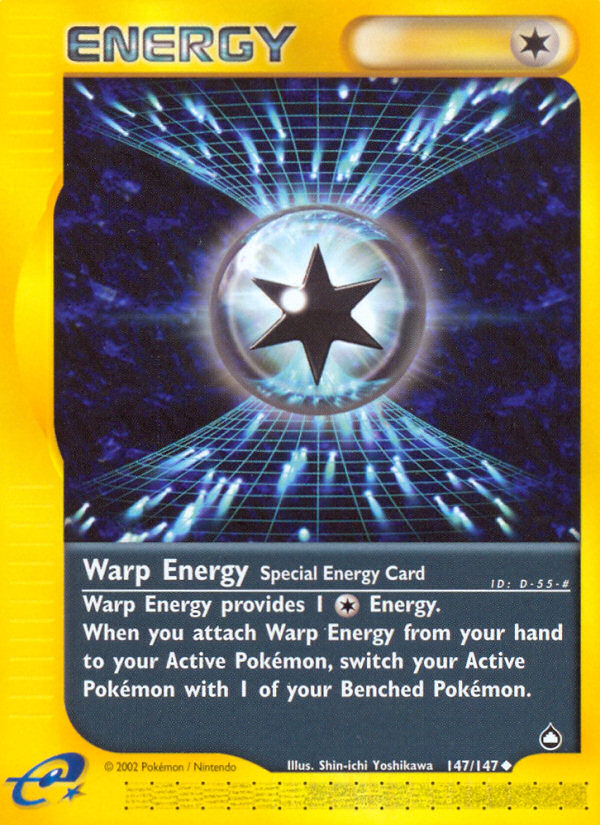 Warp Energy (147/147) [Aquapolis] | Card Merchant Takapuna