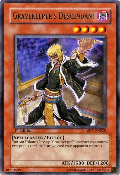 Gravekeeper's Descendant [ABPF-EN028] Rare | Card Merchant Takapuna