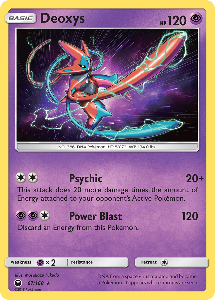 Deoxys (67/168) [Sun & Moon: Celestial Storm] | Card Merchant Takapuna