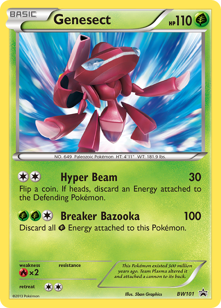 Genesect (BW101) [Black & White: Black Star Promos] | Card Merchant Takapuna