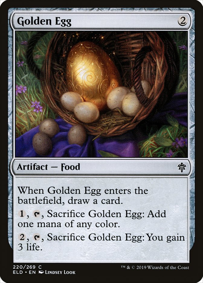 Golden Egg [Throne of Eldraine] | Card Merchant Takapuna