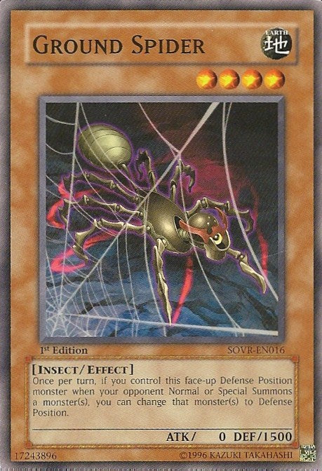 Ground Spider [SOVR-EN016] Common | Card Merchant Takapuna