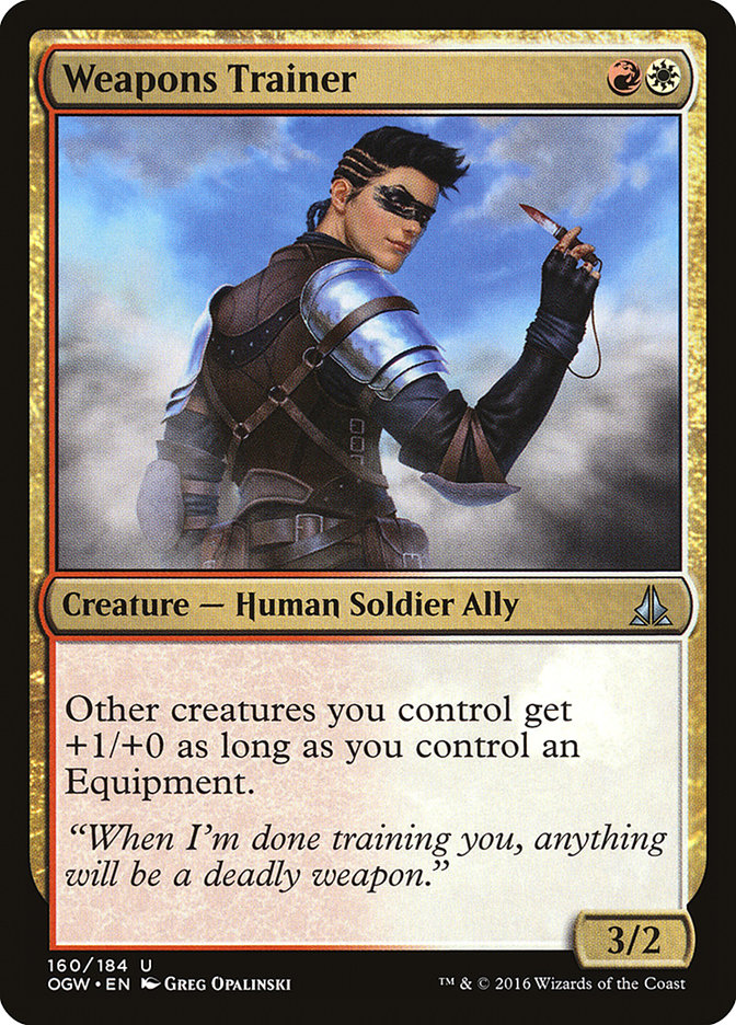 Weapons Trainer [Oath of the Gatewatch] | Card Merchant Takapuna