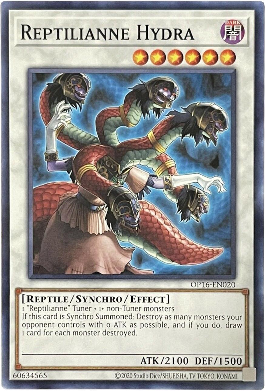 Reptilianne Hydra [OP16-EN020] Common | Card Merchant Takapuna