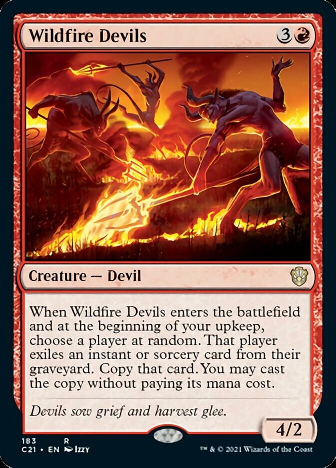 Wildfire Devils [Commander 2021] | Card Merchant Takapuna