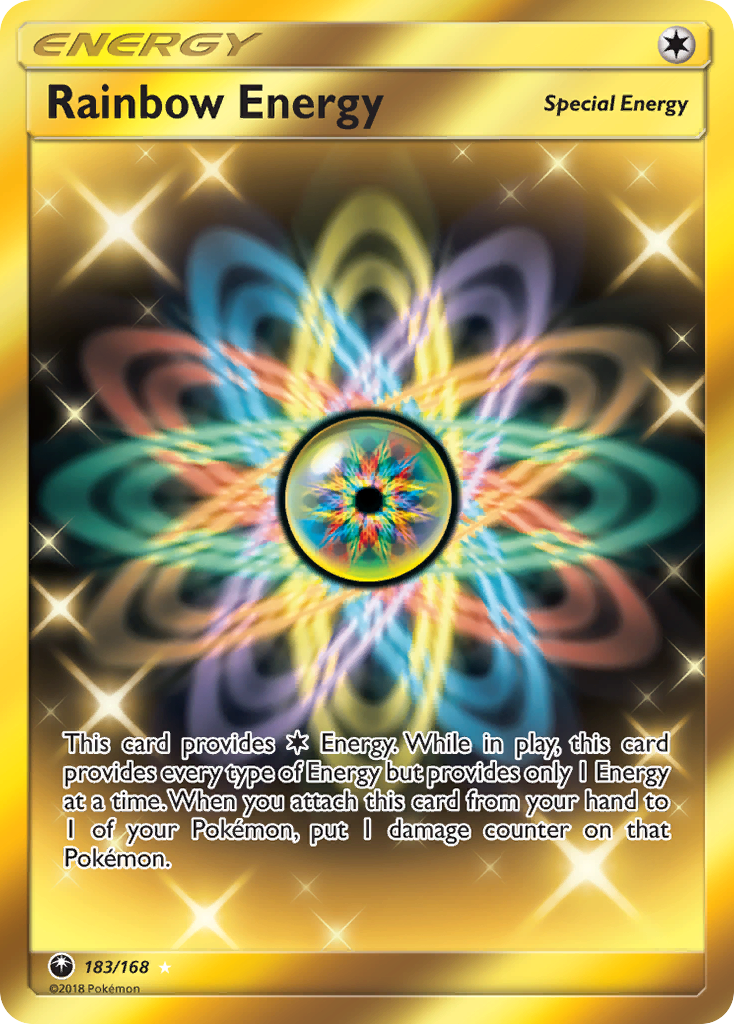 Rainbow Energy (183/168) [Sun & Moon: Celestial Storm] | Card Merchant Takapuna