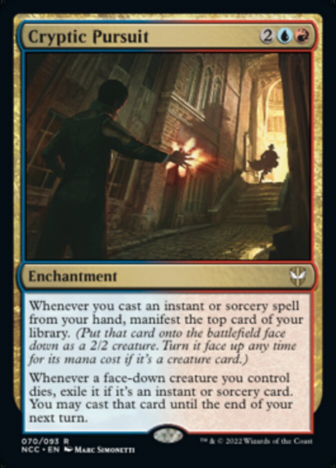 Cryptic Pursuit [Streets of New Capenna Commander] | Card Merchant Takapuna