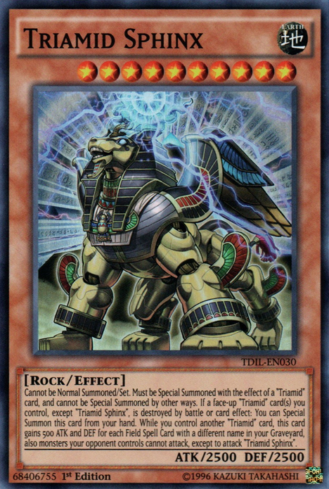 Triamid Sphinx [TDIL-EN030] Super Rare | Card Merchant Takapuna