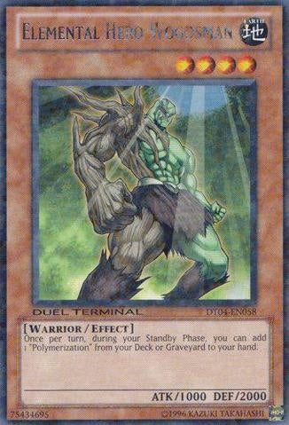 Elemental Hero Woodsman [DT04-EN058] Rare | Card Merchant Takapuna