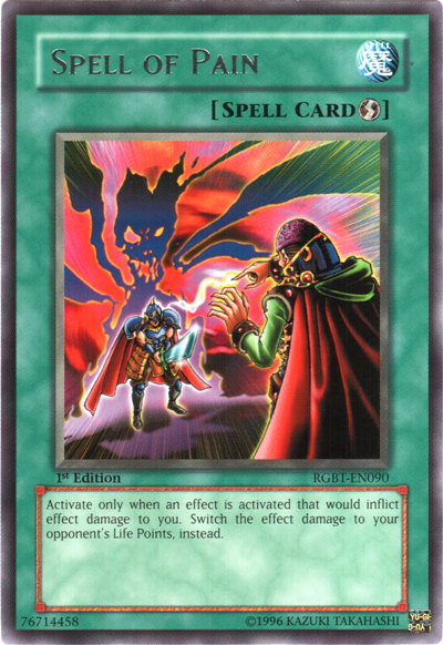 Spell of Pain [RGBT-EN090] Rare | Card Merchant Takapuna