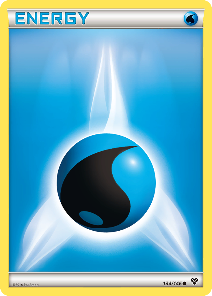 Water Energy (134/146) [XY: Base Set] | Card Merchant Takapuna