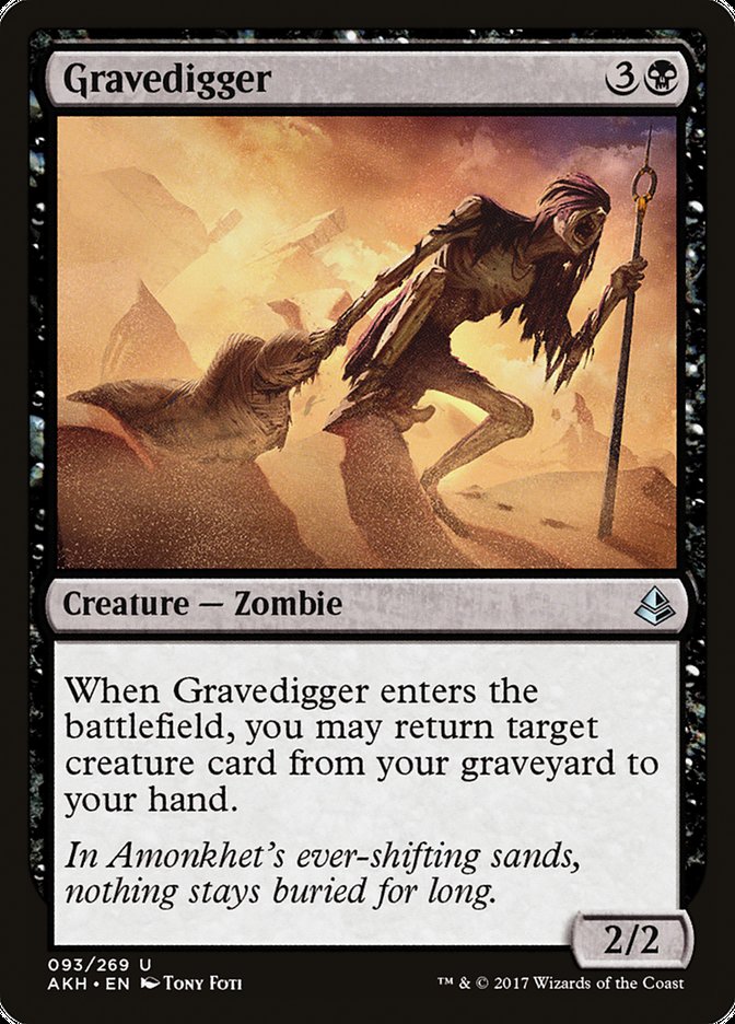 Gravedigger [Amonkhet] | Card Merchant Takapuna