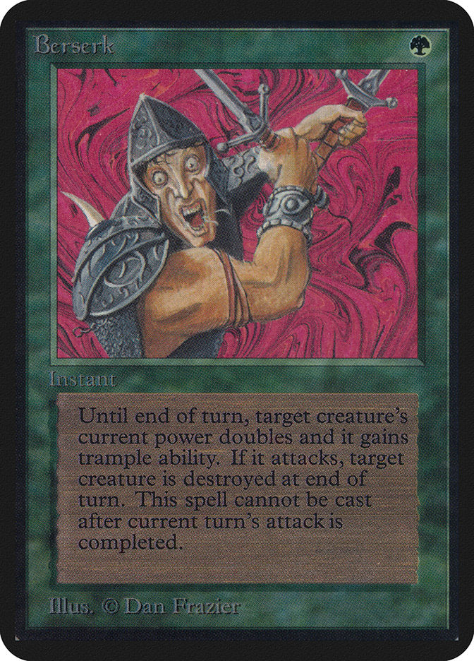 Berserk [Alpha Edition] | Card Merchant Takapuna