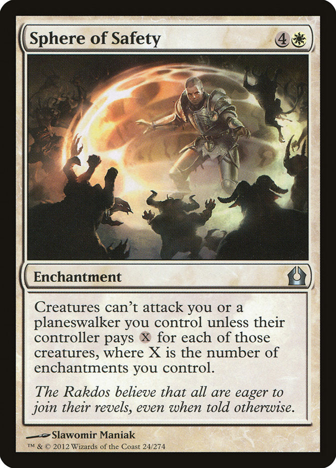 Sphere of Safety [Return to Ravnica] | Card Merchant Takapuna