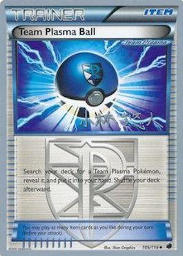 Team Plasma Ball (105/116) (Plasma Power - Haruto Kobayashi) [World Championships 2014] | Card Merchant Takapuna