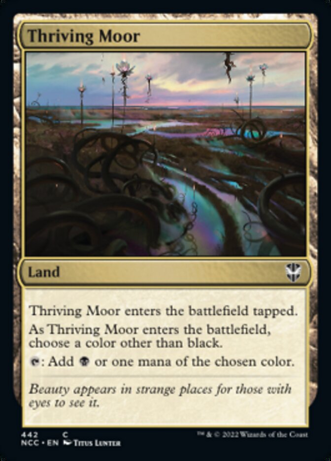 Thriving Moor [Streets of New Capenna Commander] | Card Merchant Takapuna