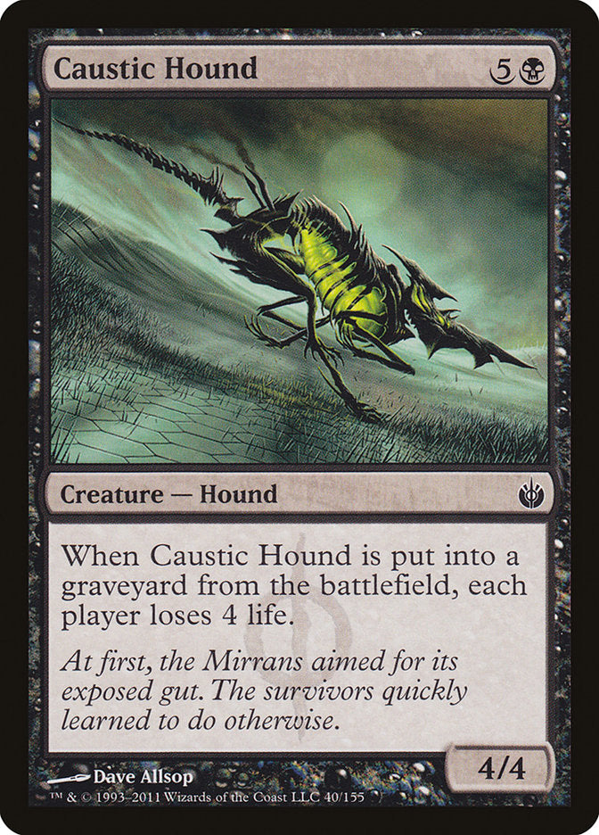 Caustic Hound [Mirrodin Besieged] | Card Merchant Takapuna