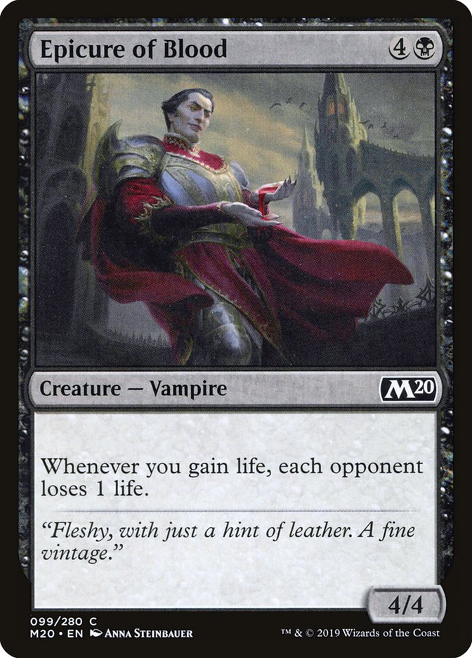 Epicure of Blood [Core Set 2020] | Card Merchant Takapuna