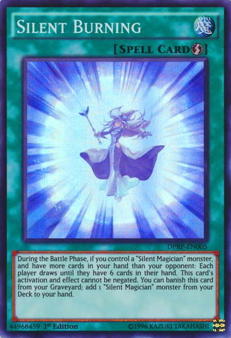 Silent Burning [DPRP-EN005] Super Rare | Card Merchant Takapuna